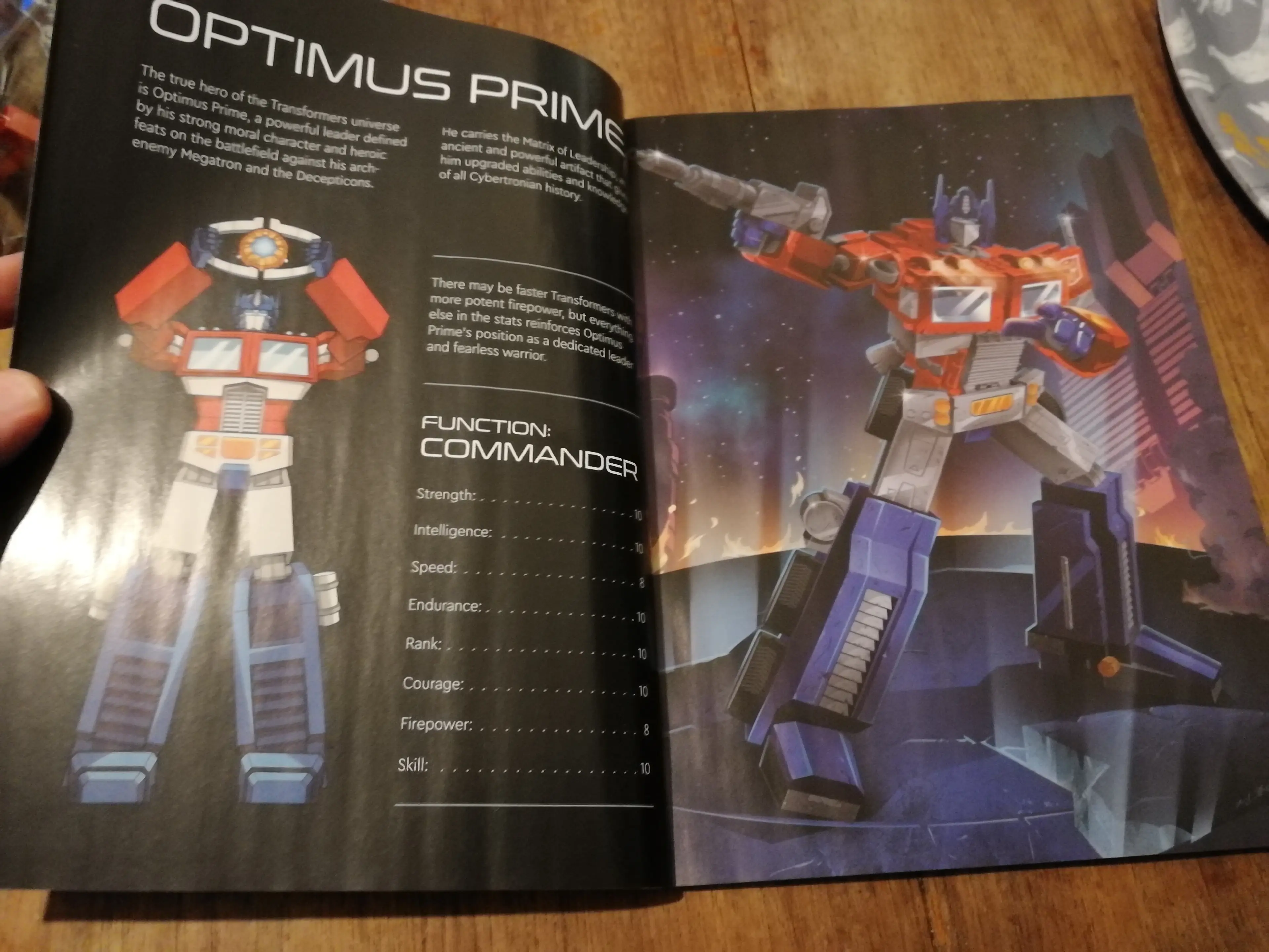 The accompanying instruction book is full of info