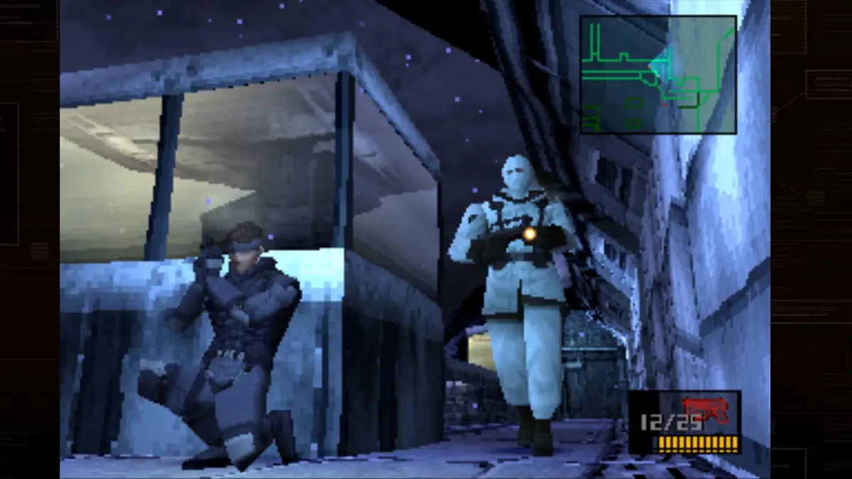 Solid Snake in Metal Gear Solid, Konami