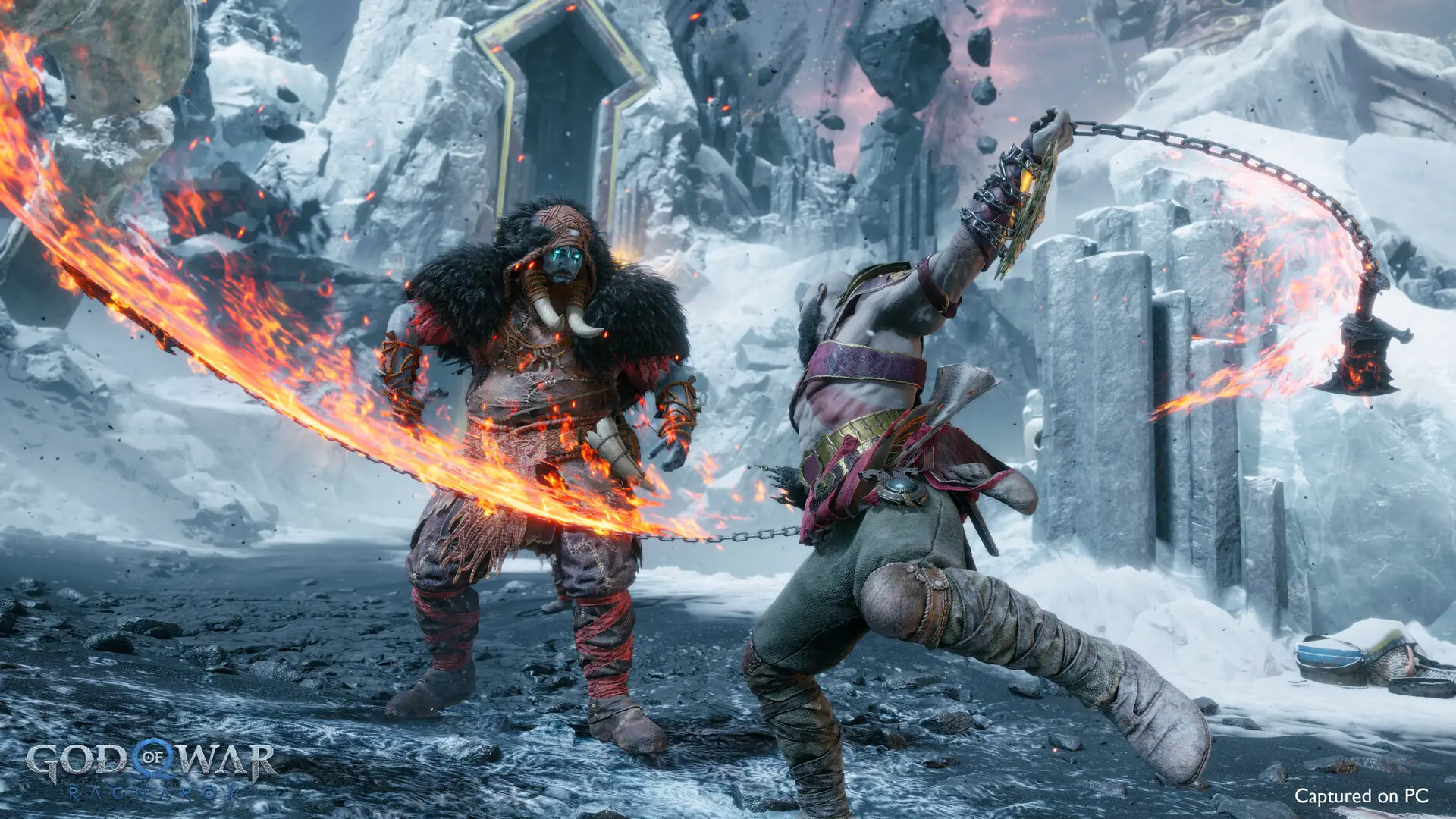 Official image from God of War Ragnarök's Steam page, Sony