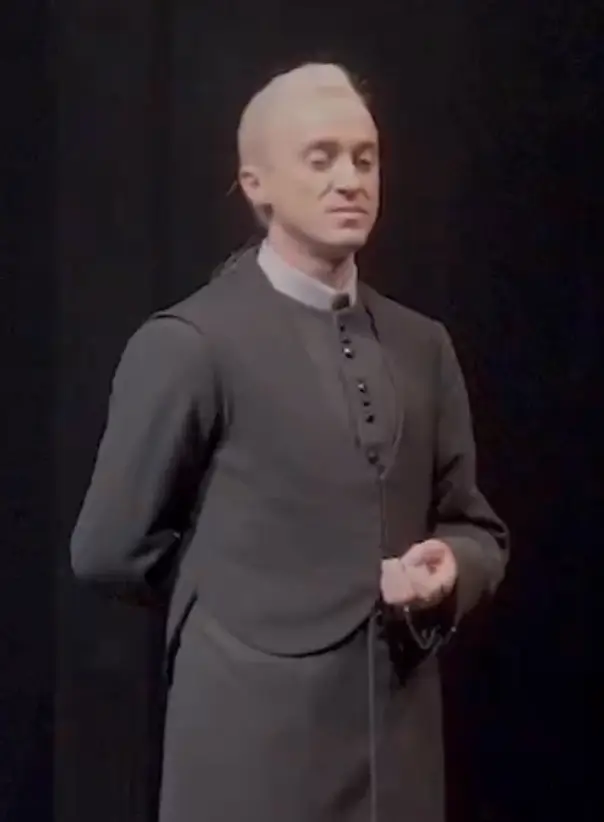 Tom Felton returns as Draco Malfoy (Instagram / cursedchildus)