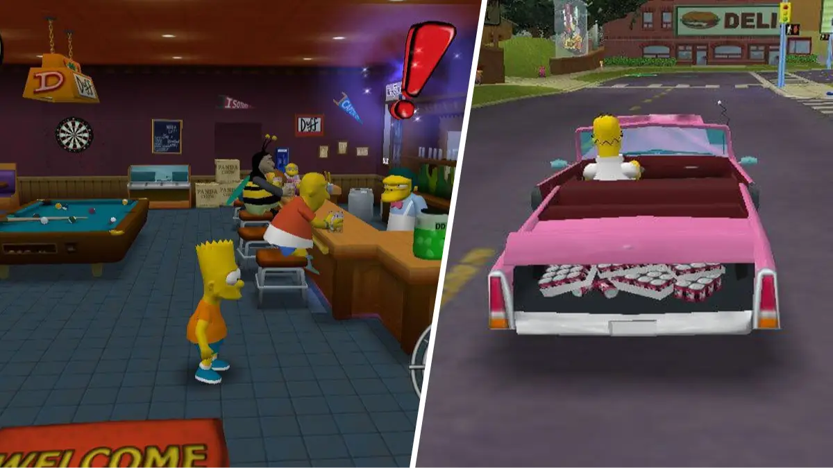 Simpsons Hit And Run returns with multiplayer, letting you can cause chaos with friends