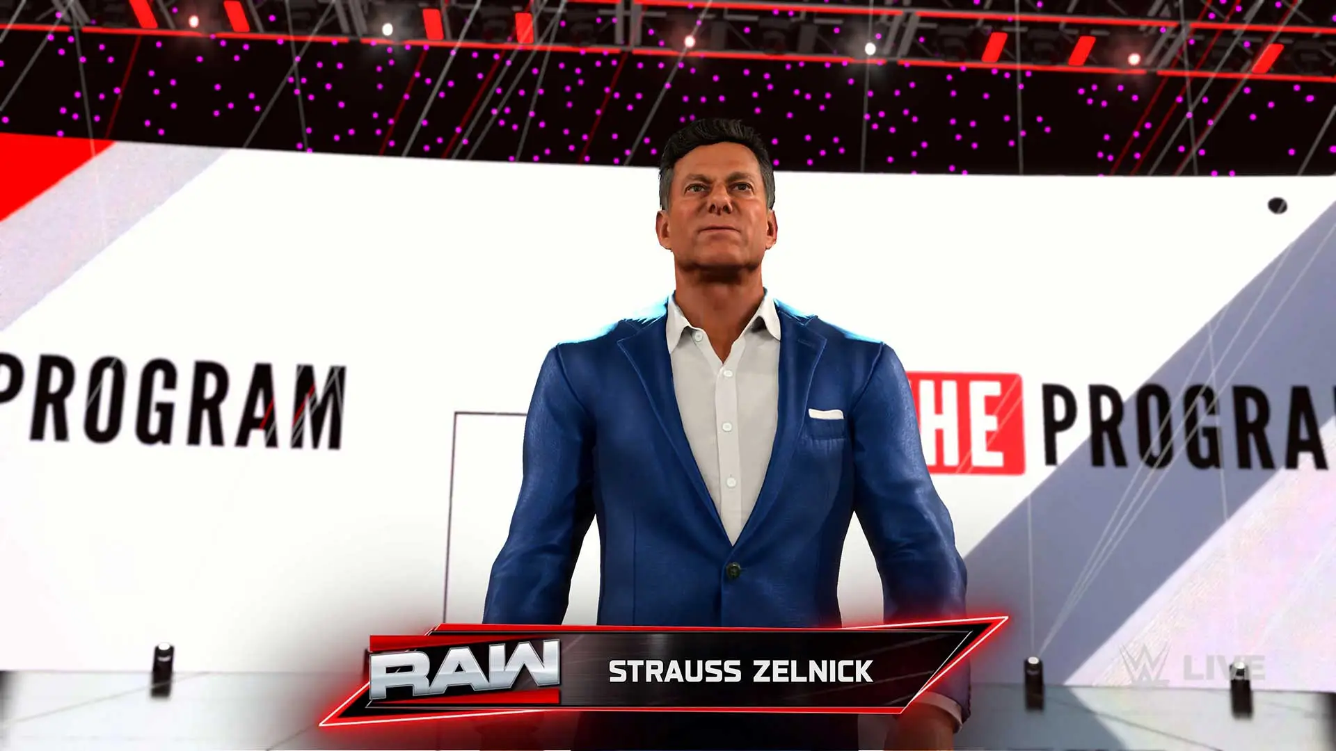 Strauss Zelnick in WWE 2K26, 2K/GAMINGbible