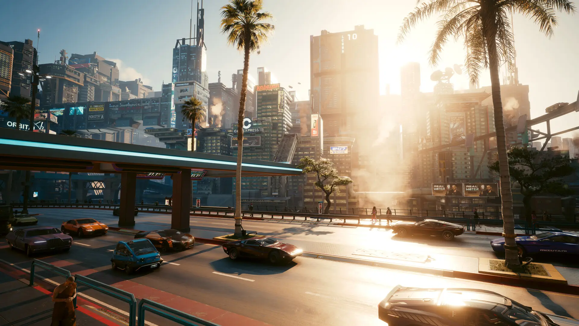 Cyberpunk 2077's sprawling open world map, CD Projekt RED