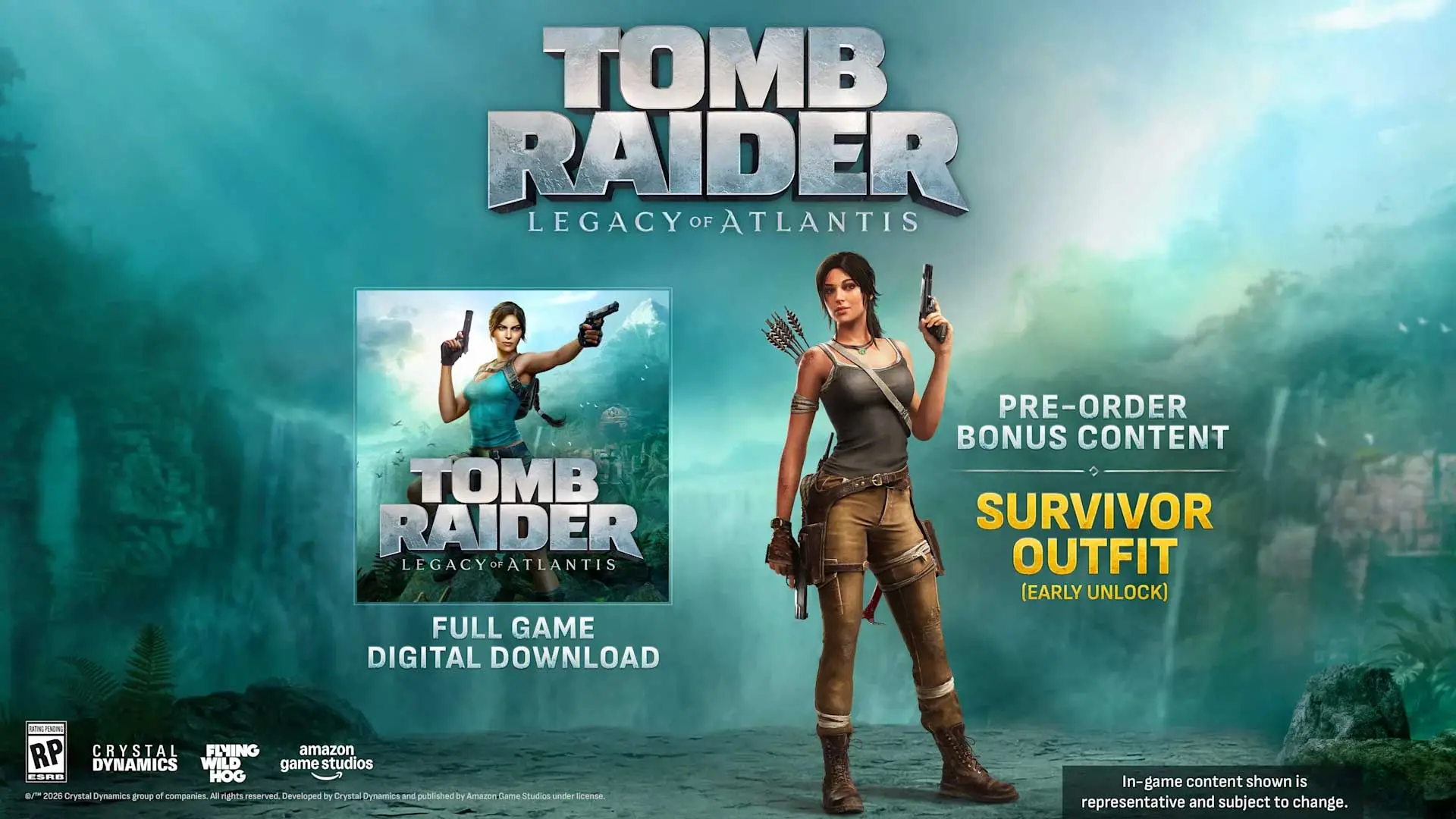 Tomb Raider: Legacy of Atlantis, Amazon Game Studios