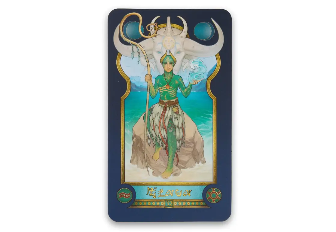 Oracle Deck card in God of War Laufey Collector Box,