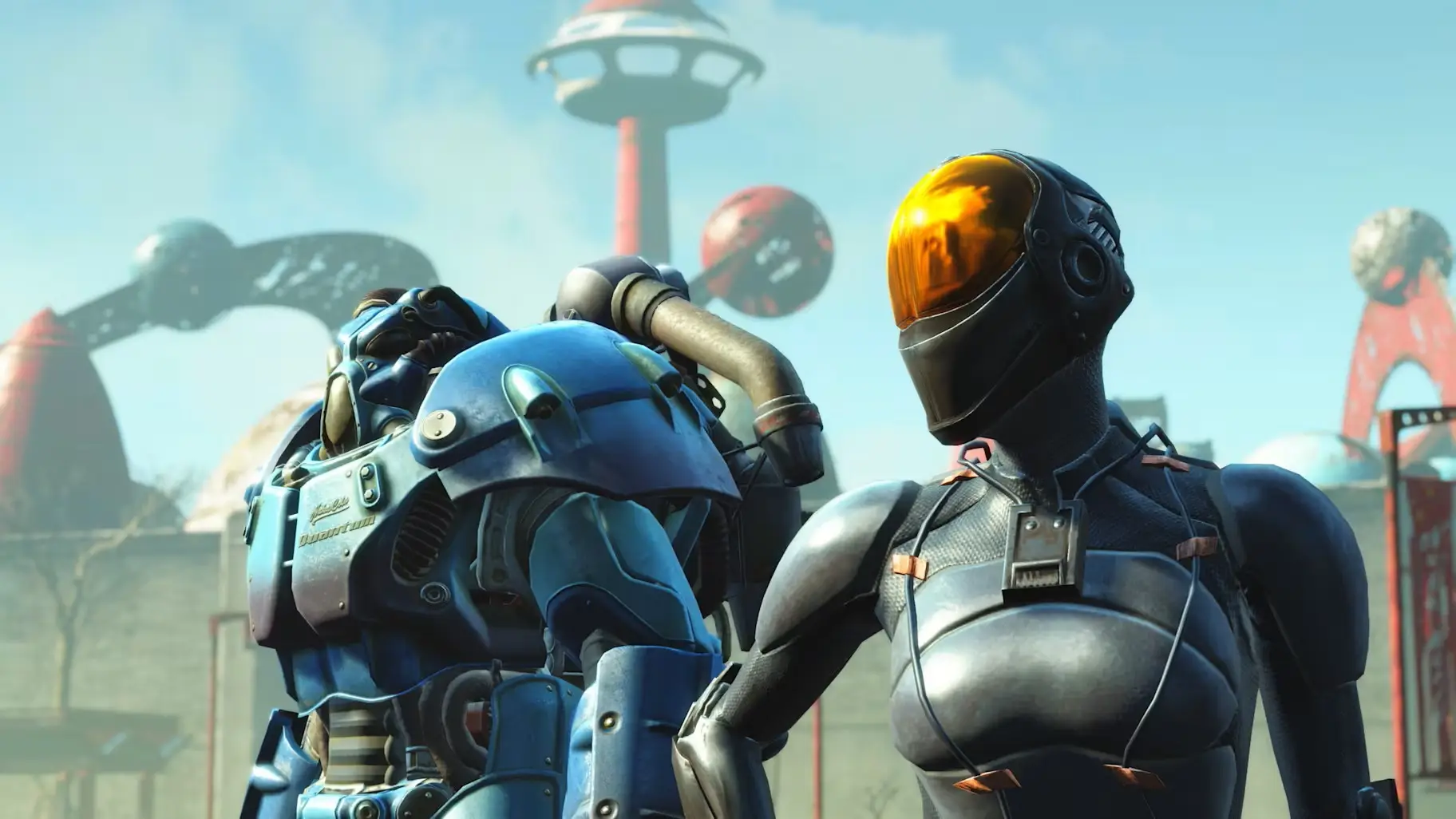 A look at some of the Creation Club content for Fallout 4 that players on consoles can install now (if they enter their credit card details first)