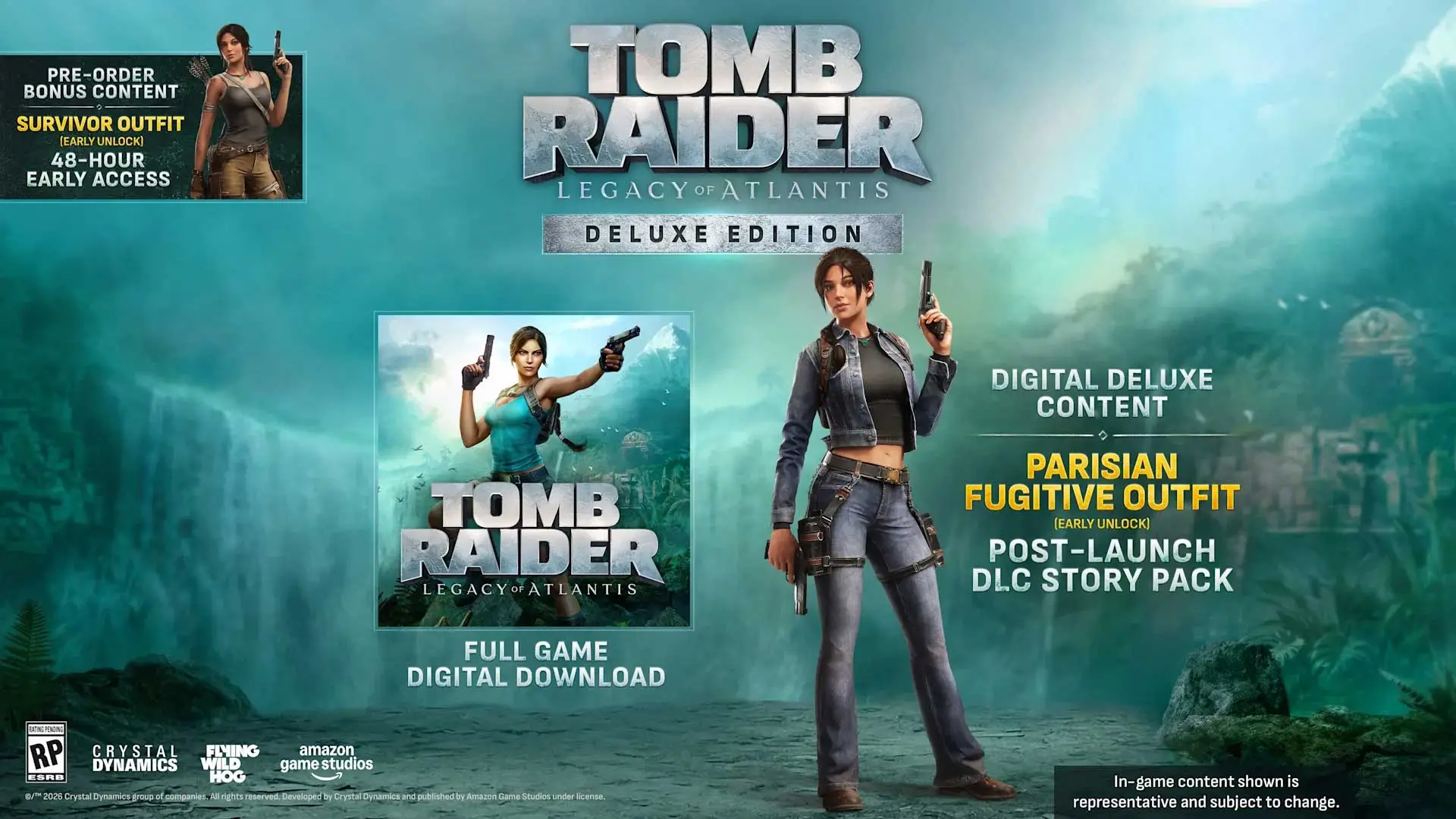 Tomb Raider: Legacy of Atlantis - Deluxe Edition, Amazon Game Studios