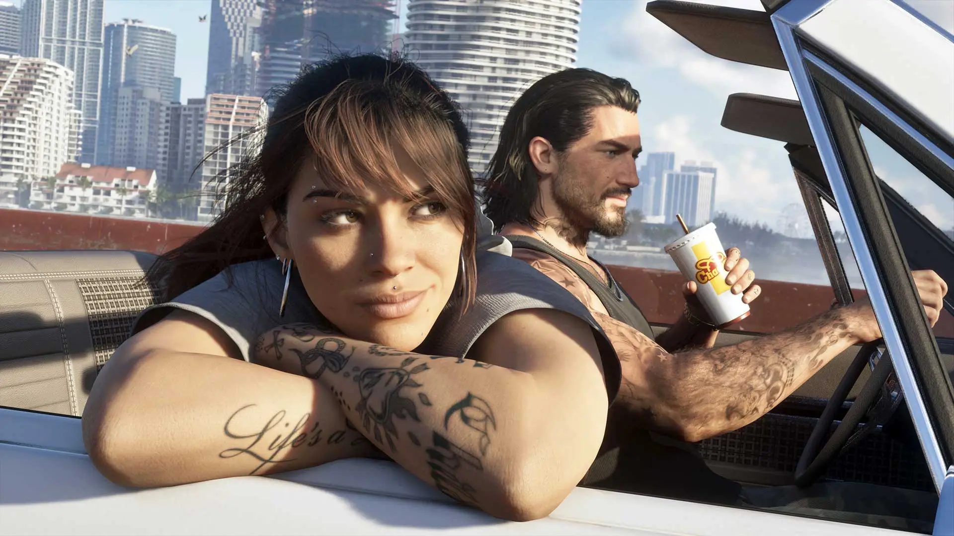 Jason and Lucia in GTA 6, Rockstar Games