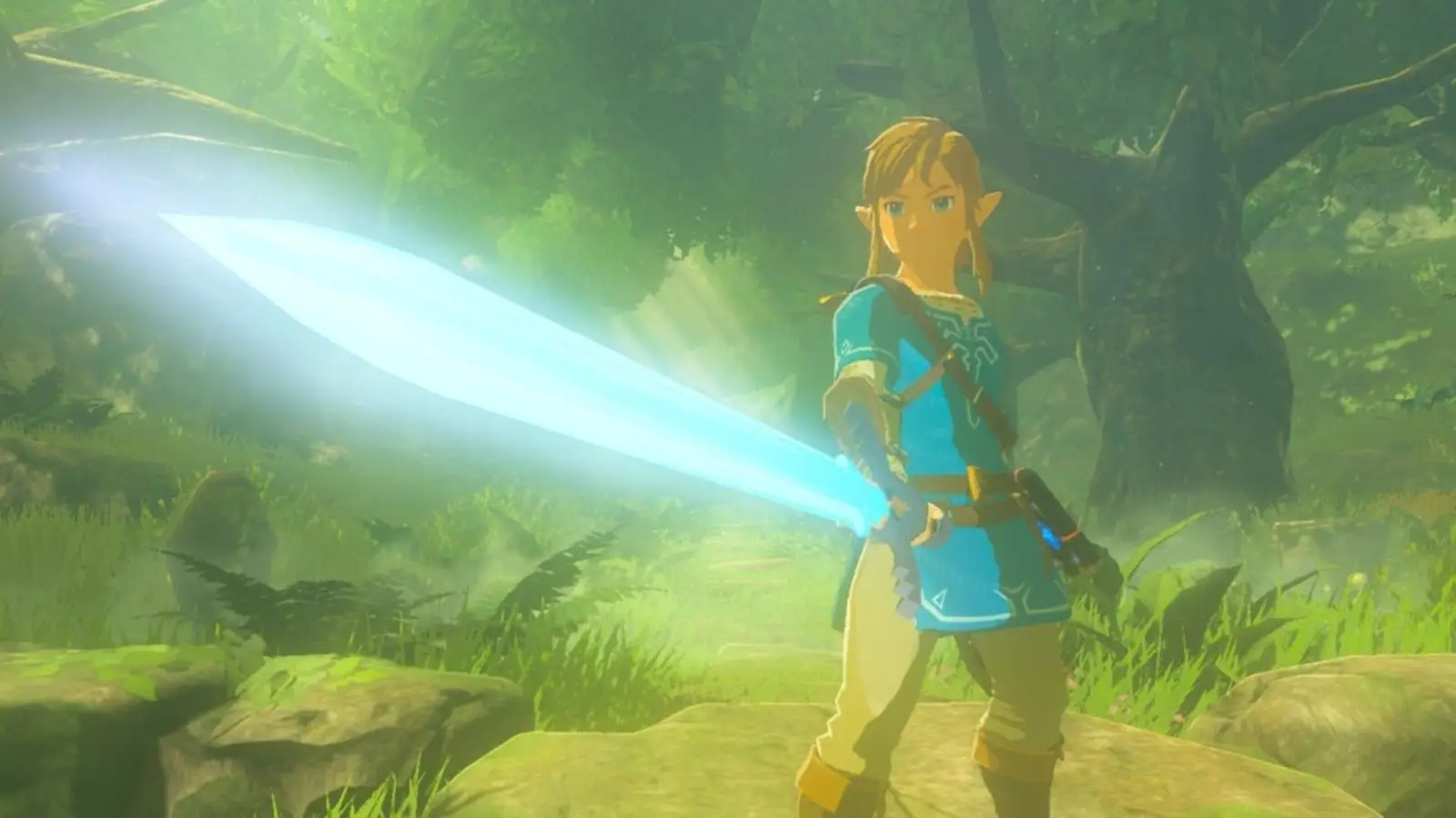 The Master Sword has recurred as an iconic weapon throughout the Zelda series (Image