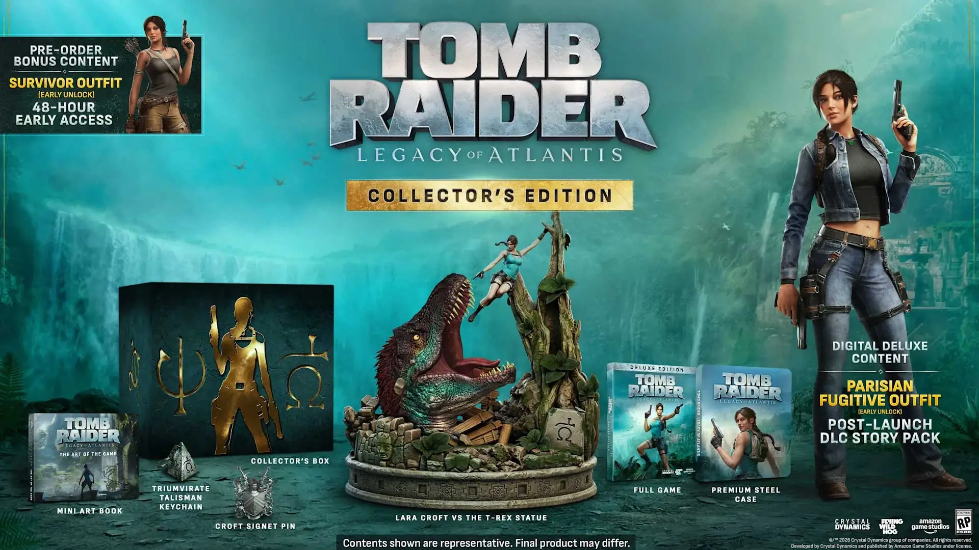 Tomb Raider: Legacy of Atlantis - Collector's Edition, Amazon Game Studios