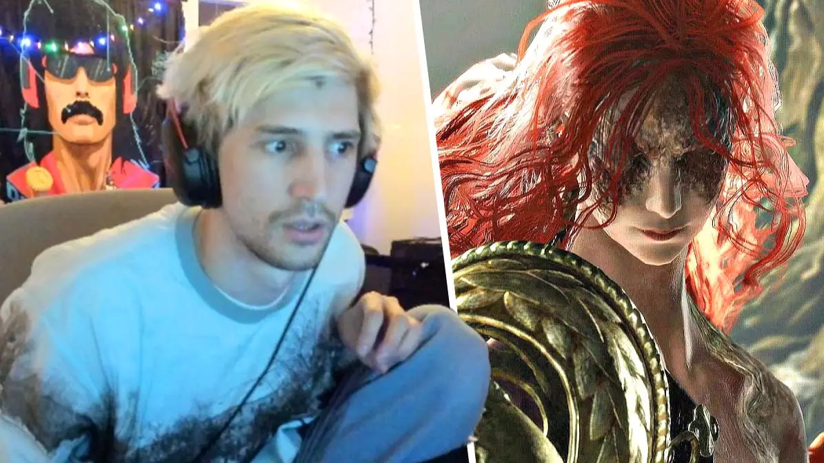 xQc via Twitch, Bandai Namco