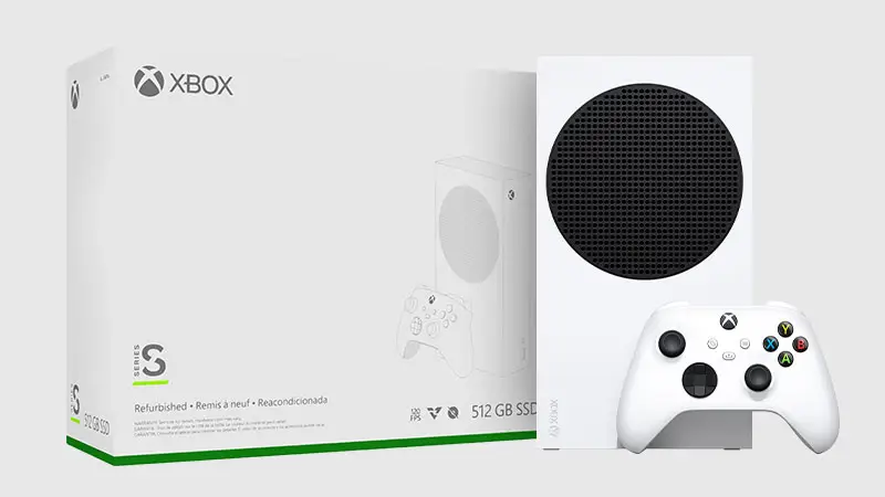 The Xbox Series S can play four generations of games (Microsoft)