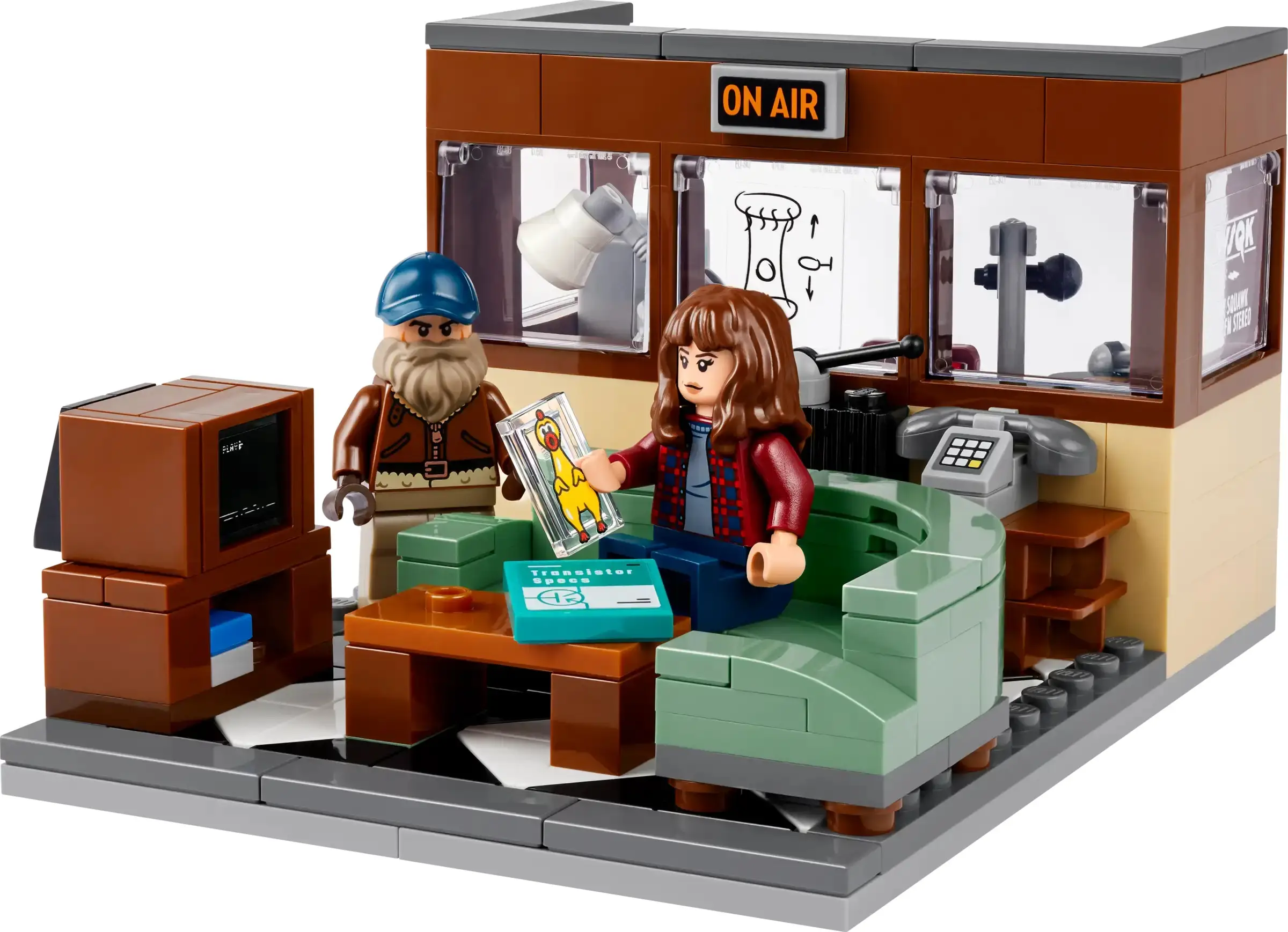 LEGO has put the radio station with Joyce and Hopper as a GWP (LEGO)