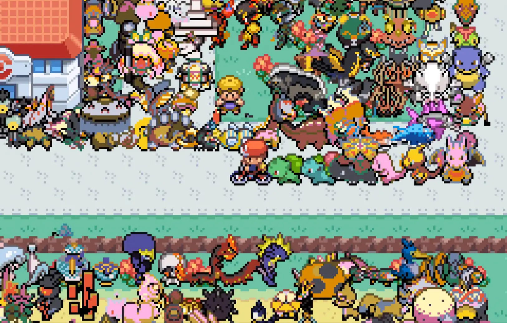 ranbla's test sacrifices other ROM features to accommodate more Pokémon (X/ranbla)