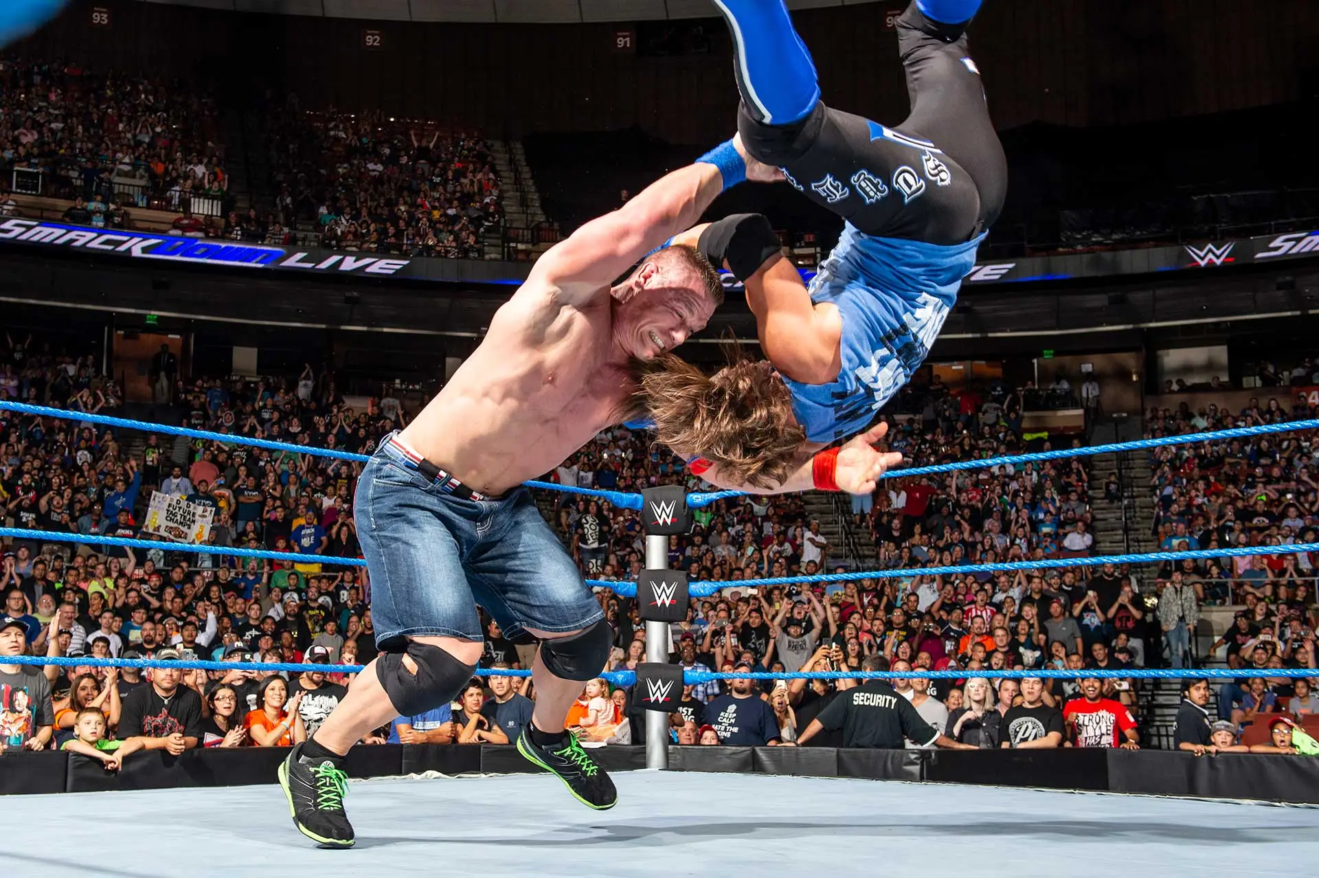John Cena vs AJ Styles,