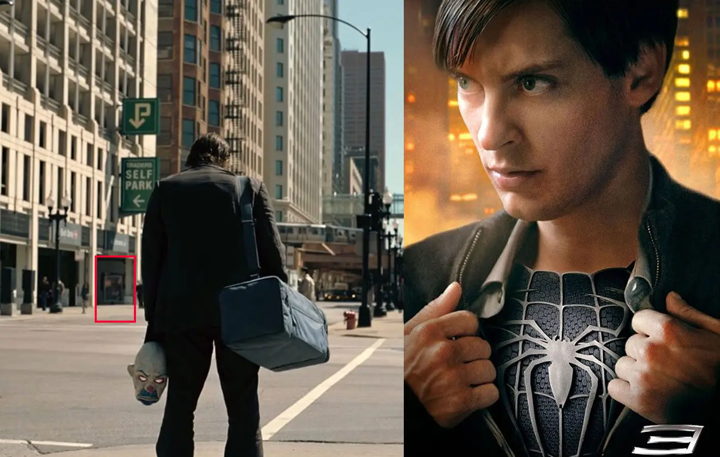 The Dark Knight/Spider-Man 3/