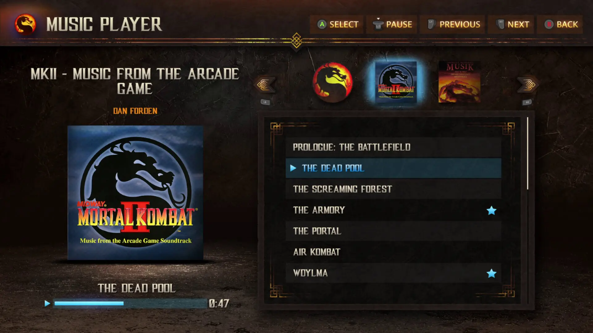 Some of the extra goodies on offer in Mortal Kombat: Legacy Kollection, Digital Eclipse