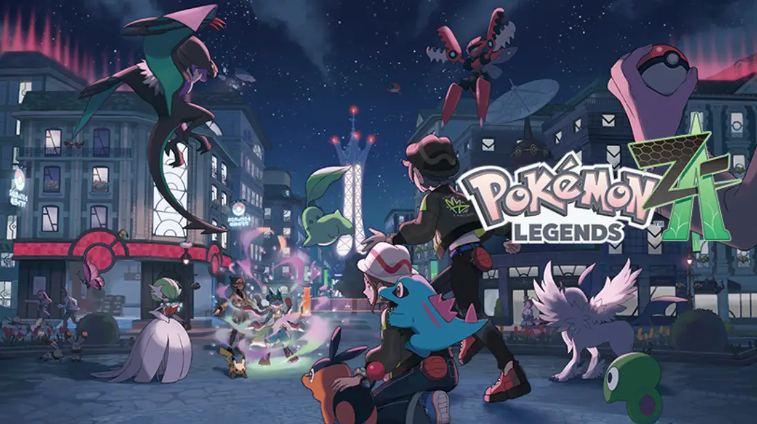 Pokemon Legends Z-A official promo art, Nintendo