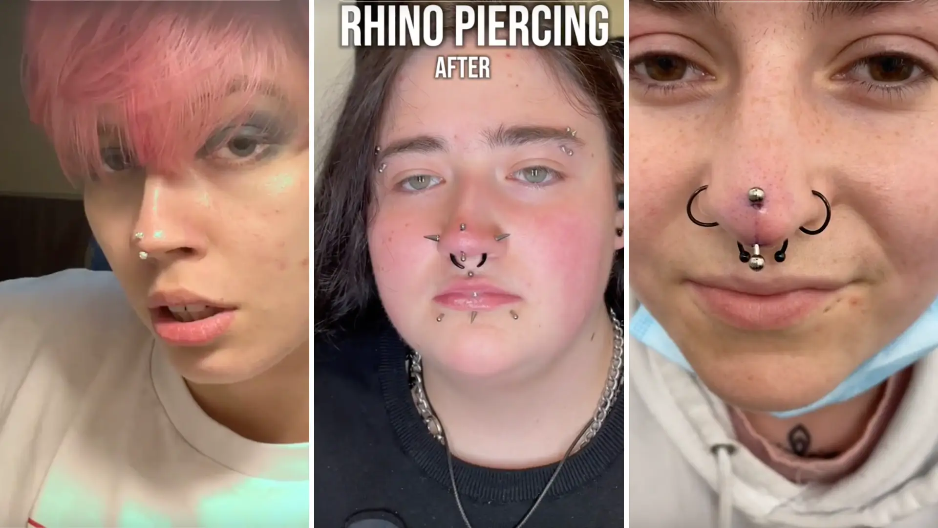 WTF Is The Rhino Piercing? The Latest TikTok Beauty Trend To Grace Our FYP