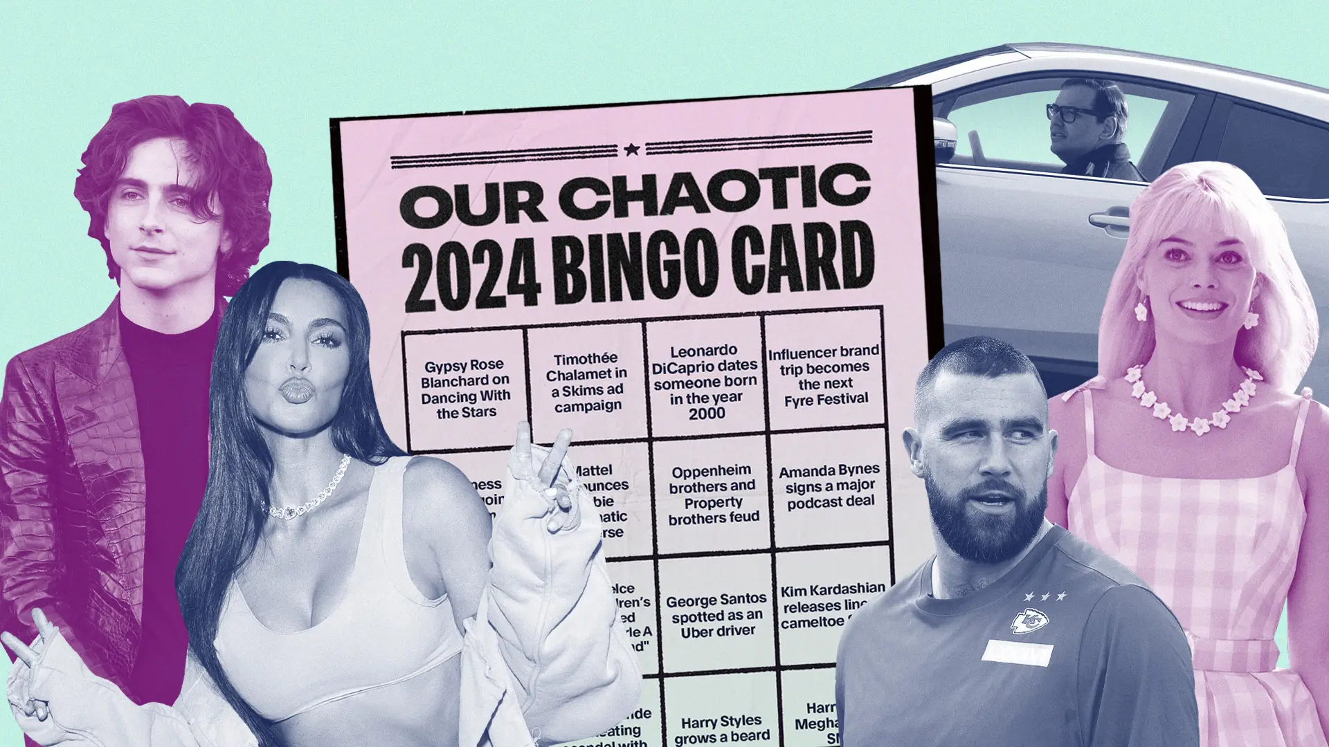 All The Chaotic Shit We’re Putting On Our 2024 Bingo Card