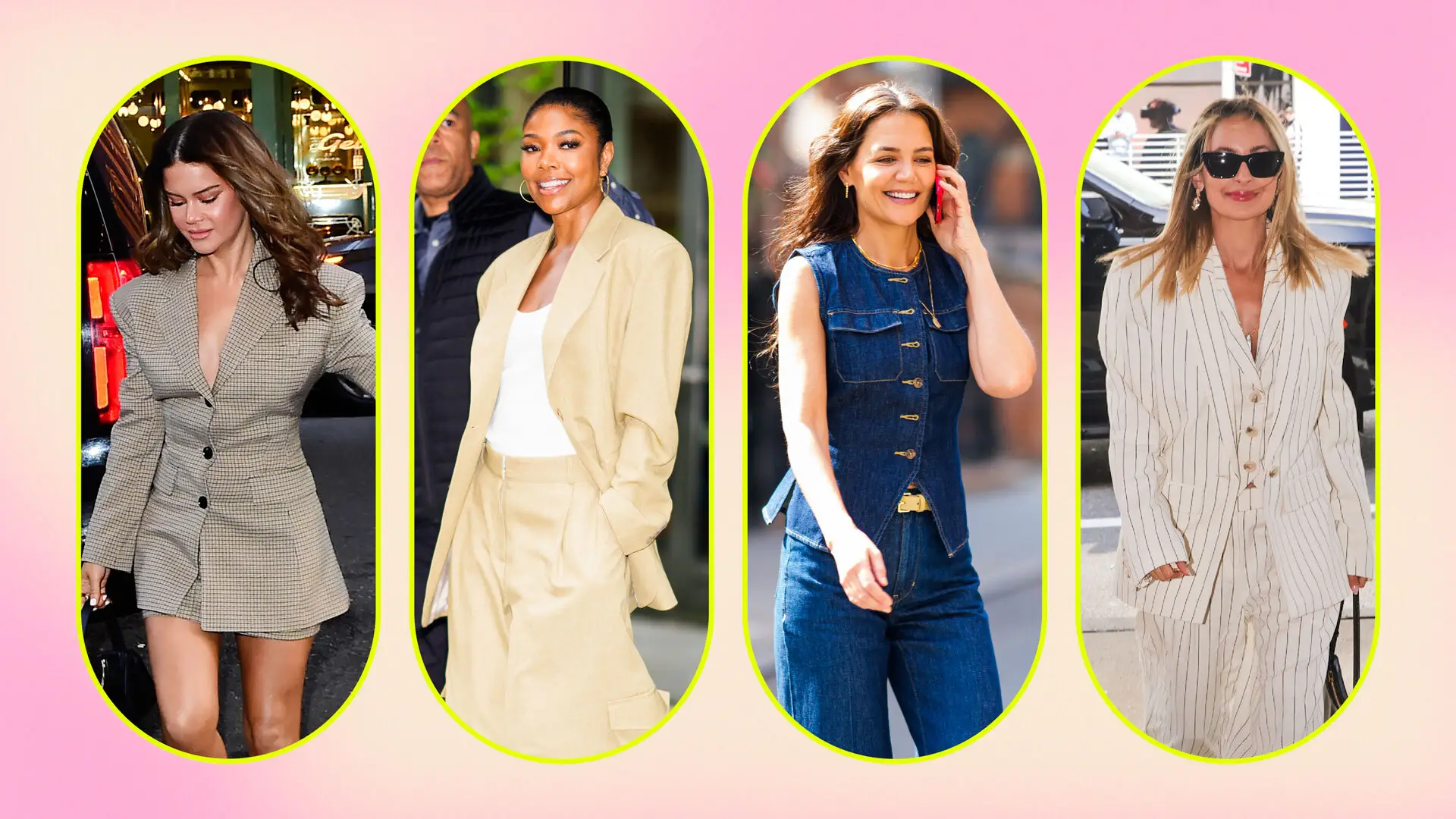 Betch Dressed Of The Week: Gabrielle Union, Nicole Richie, And Katie Holmes Giving Office Cool Girl