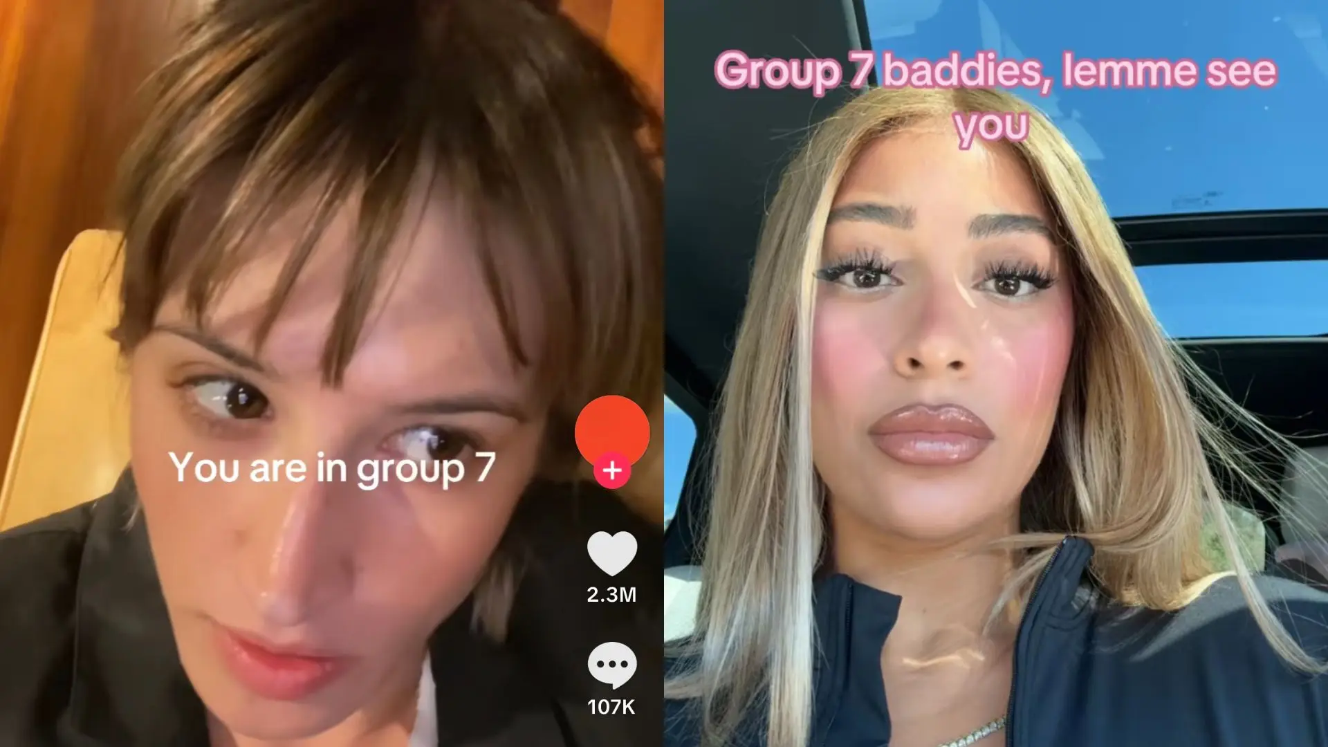 Sophia James / TikTok, Saige Wellington / TikTok