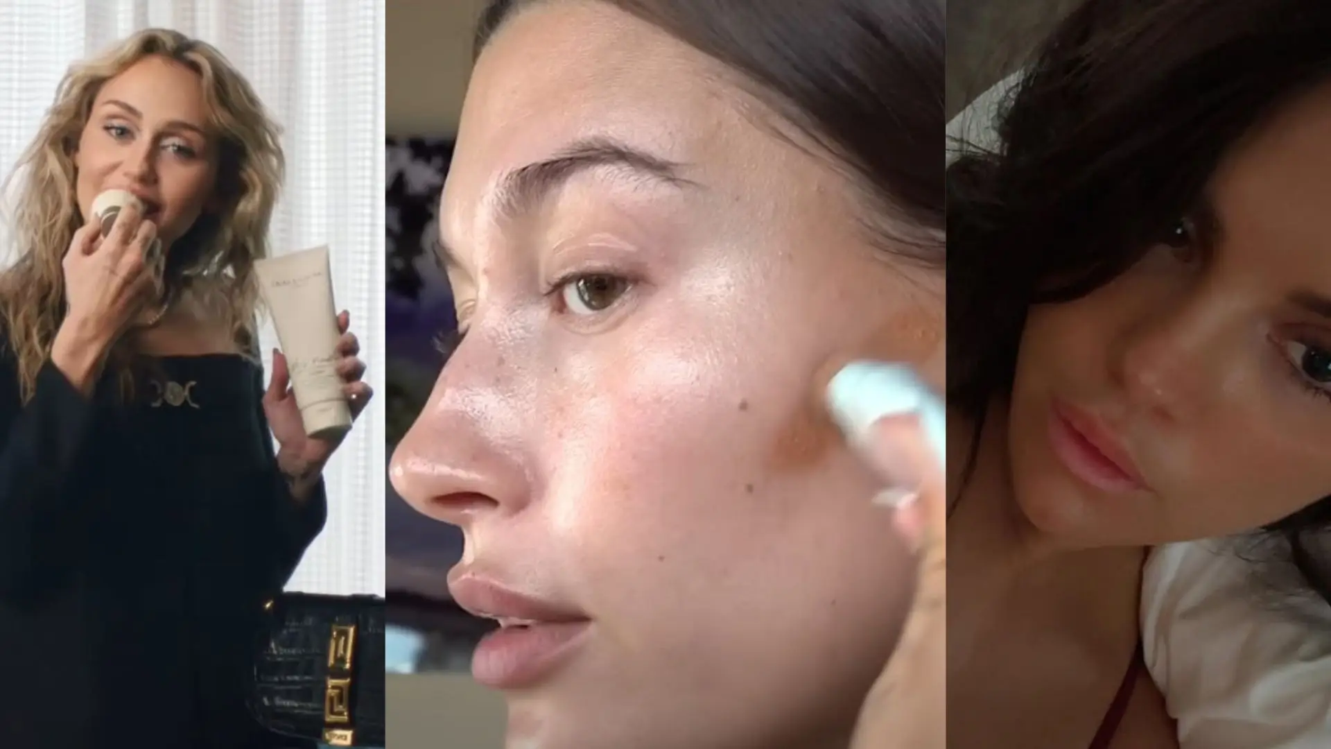 TikTok/dolceglow/YouTube/HaileyRhodeBieber/Instagram/SelenaGomez