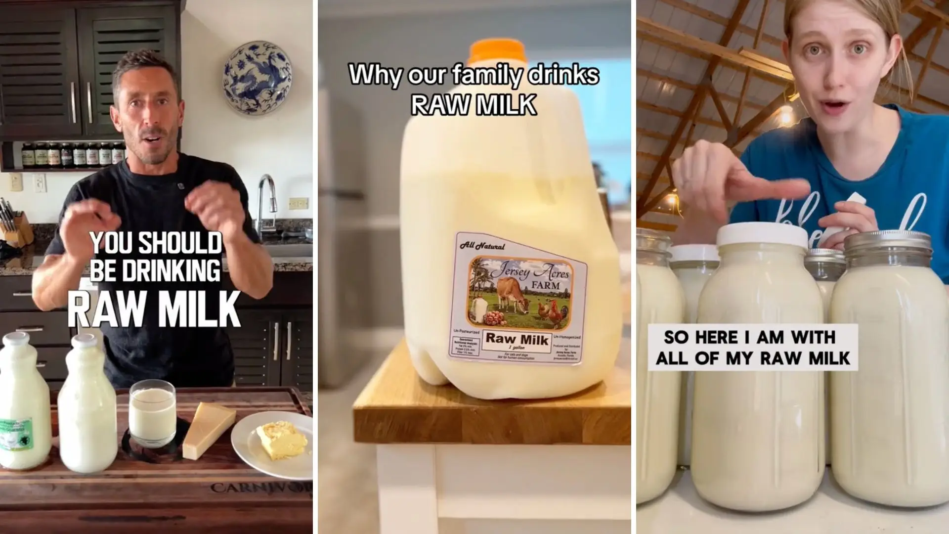 TikTok @paulsaladinomd2 / @faithfullyshannan / @yasminezachmeyer