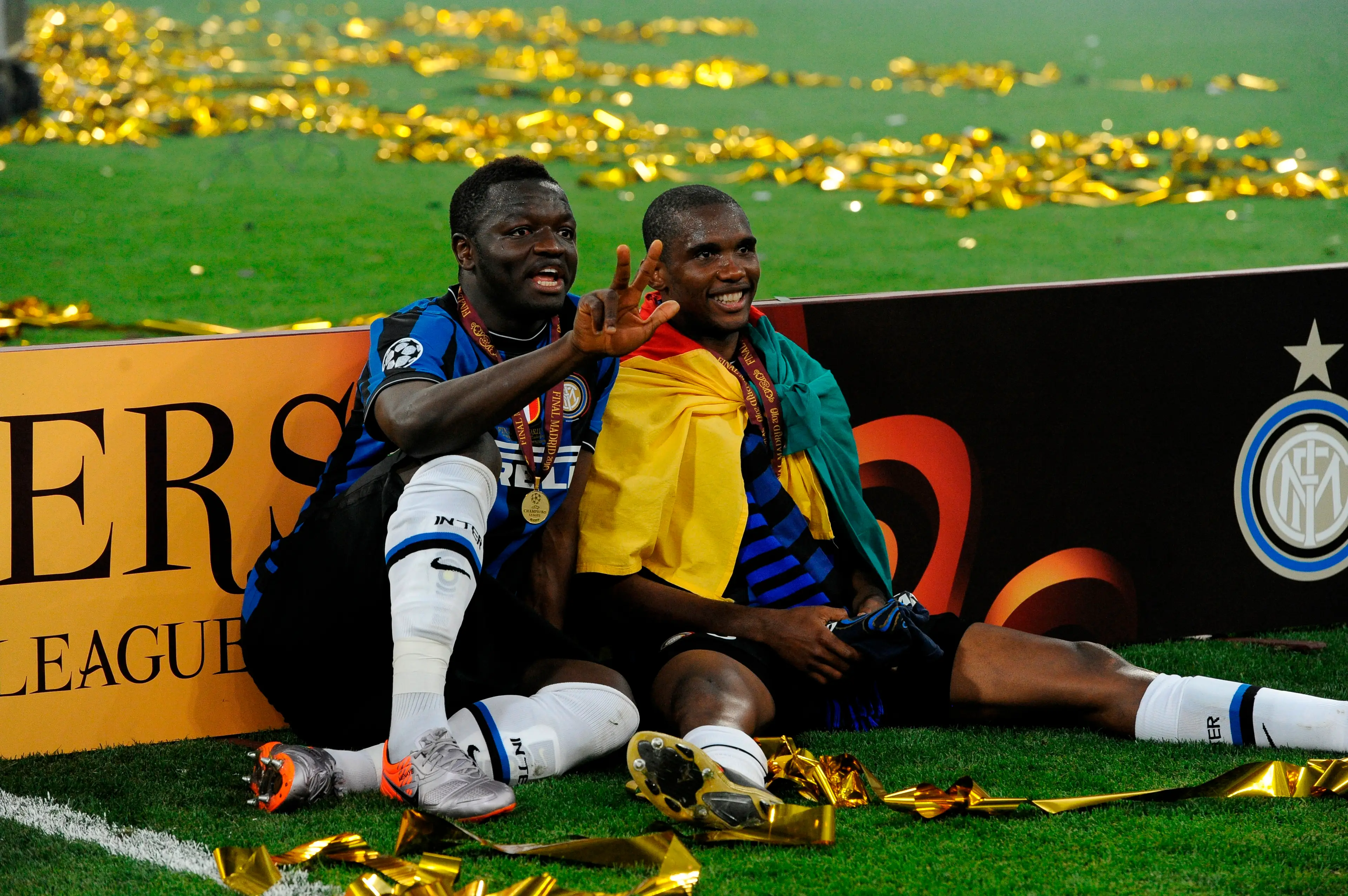 Eto'o had great success at Inter with Mourinho. Image: PA Images