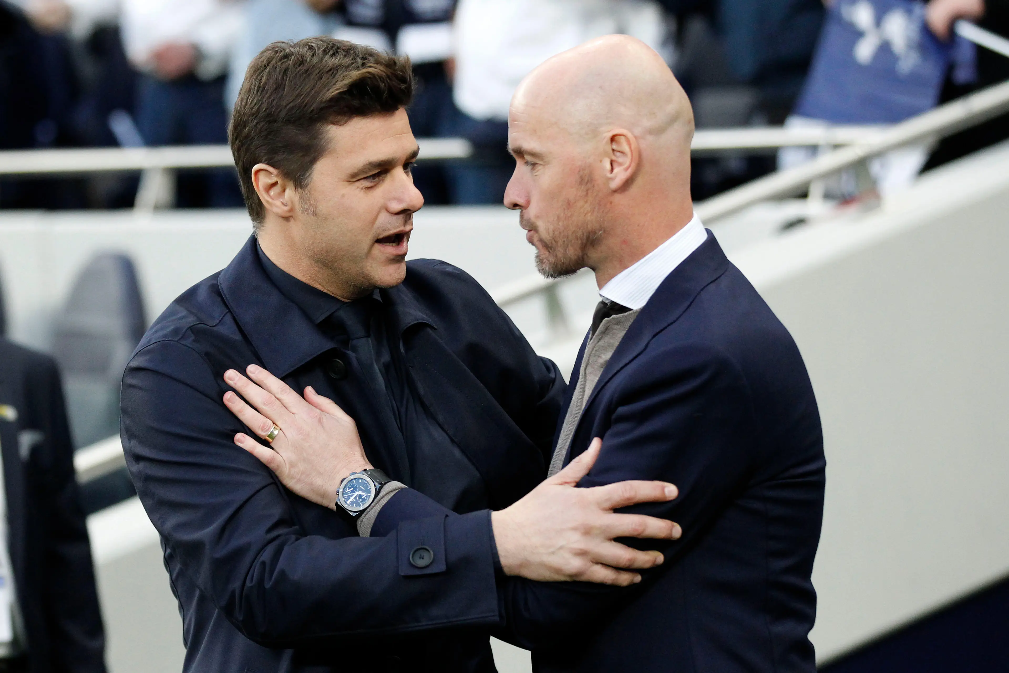 Ten Hag appears to have beaten Mauricio Pochettino to the job (Image: PA)