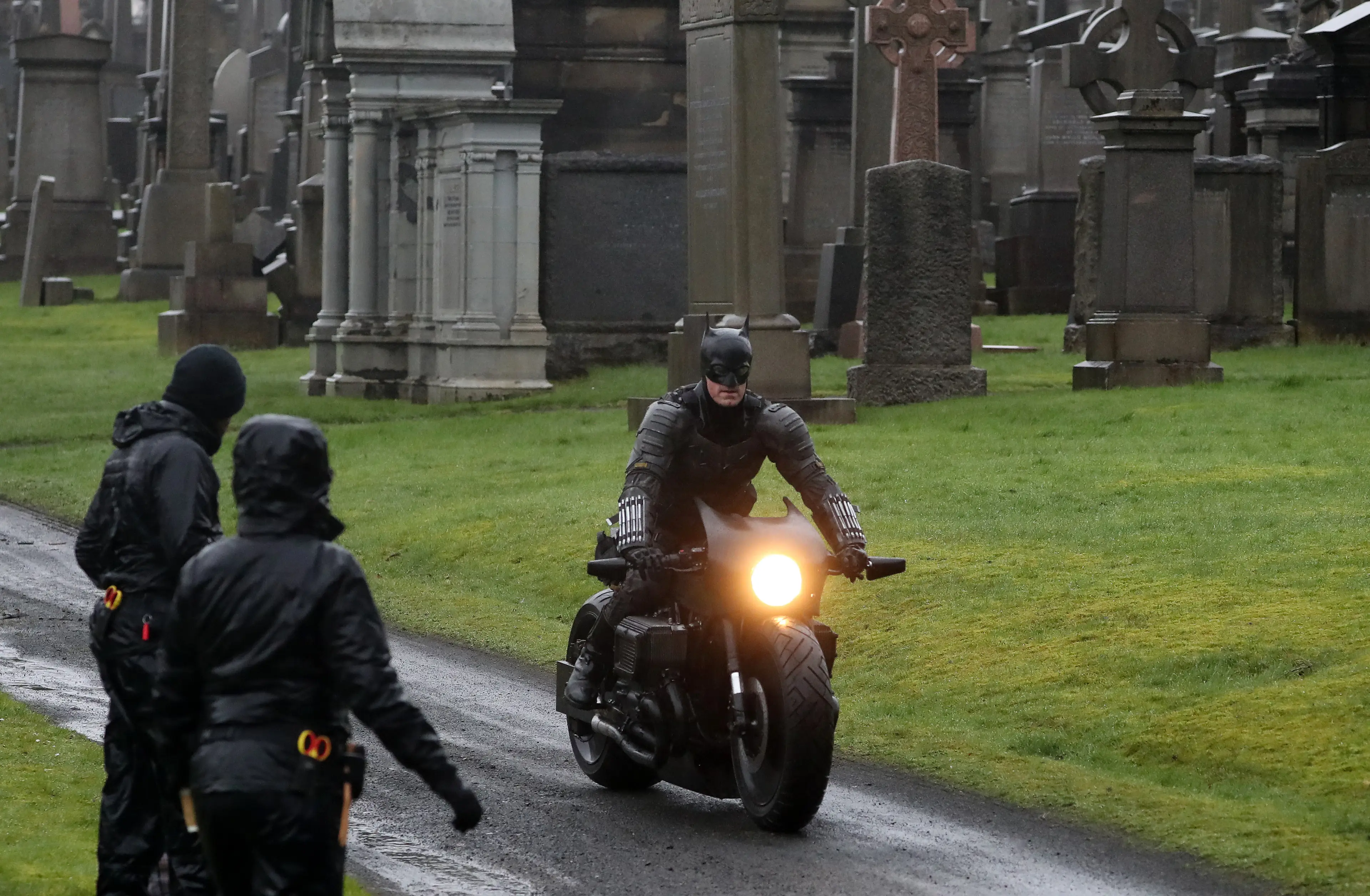 Filming for Matt Reeves' The Batman.