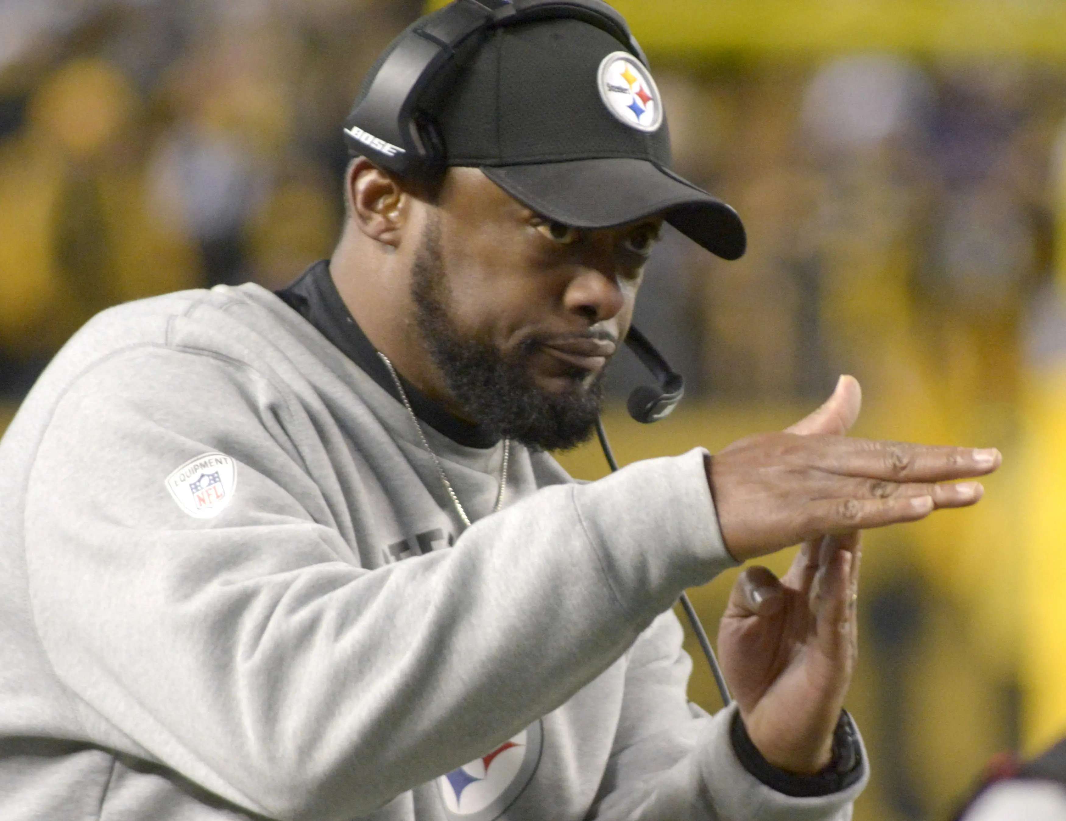 Pittsburgh Steelers head coach Mike Tomlin.