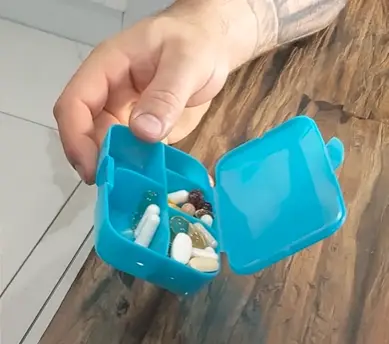 Krill pills and all sorts of other stuff I don't understand.