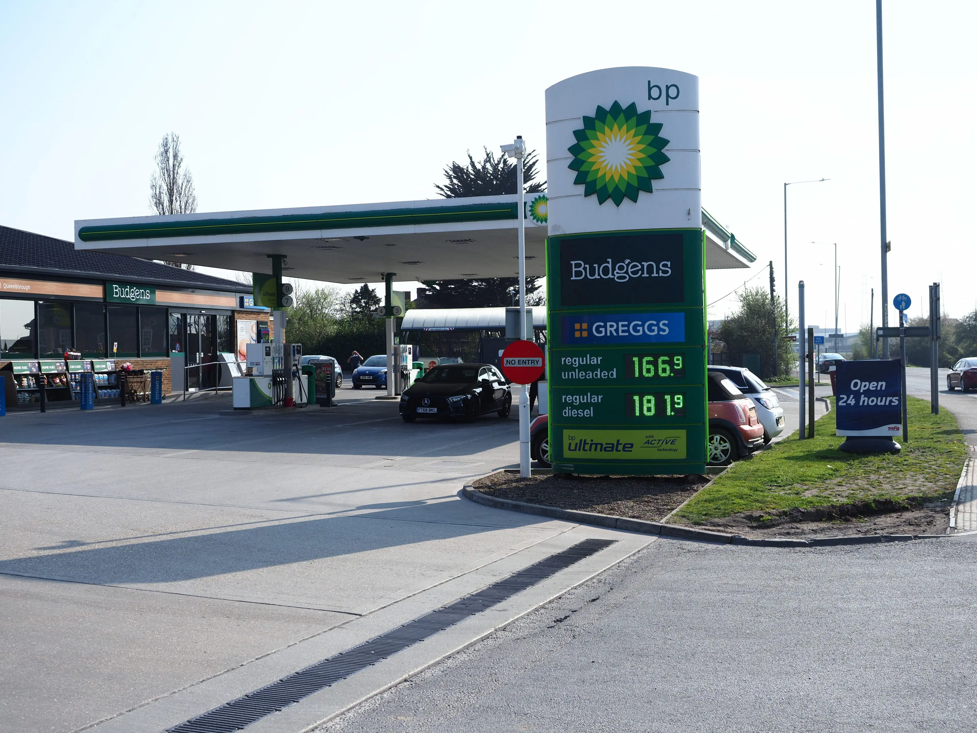 Petrol prices have soared in recent weeks. (