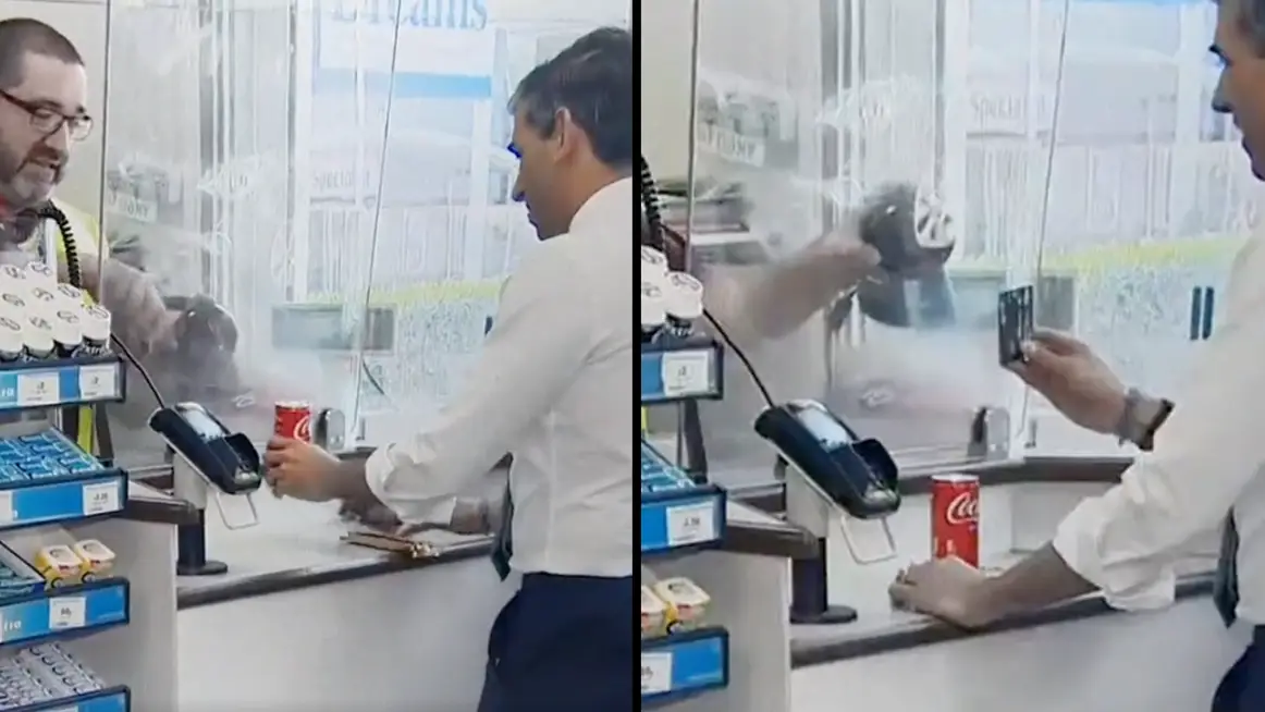 Chancellor Rishi Sunak Exposed For Not Knowing How Contactless Works