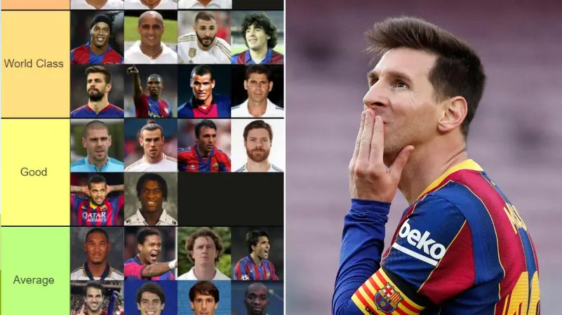 Ranking Real Madrid And Barcelona Legends From 'GOAT' To 'Not Worthy Of El Clasico'