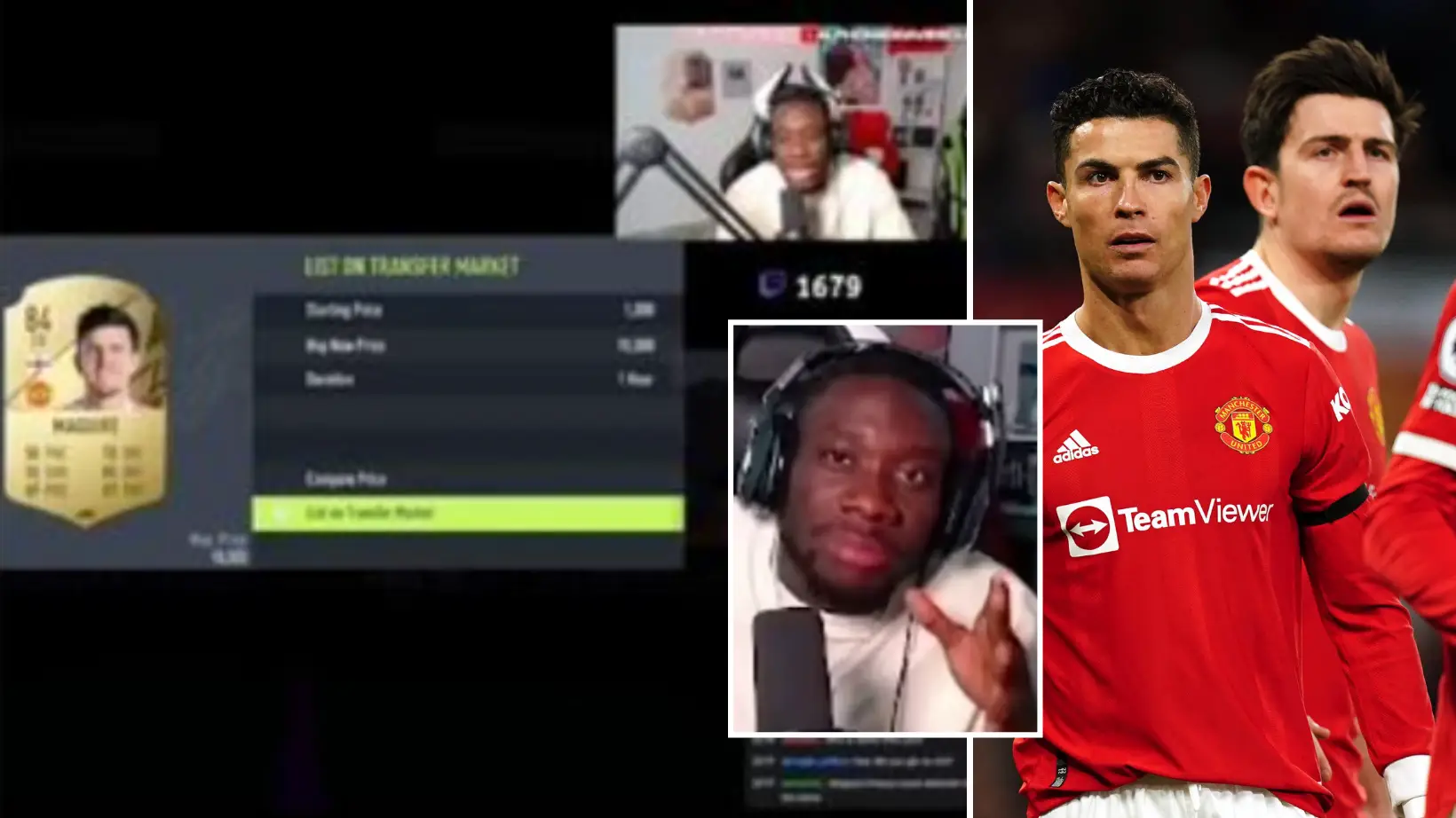 Alphonso Davies Absolutely Savages Harry Maguire, Can't Believe Cristiano Ronaldo Isn't Man United Captain 