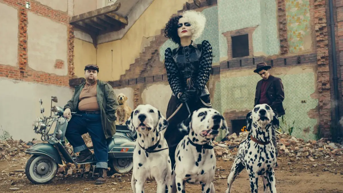 Emma Stone plays the wickedly evil villain in the new live-action prequel Cruella (