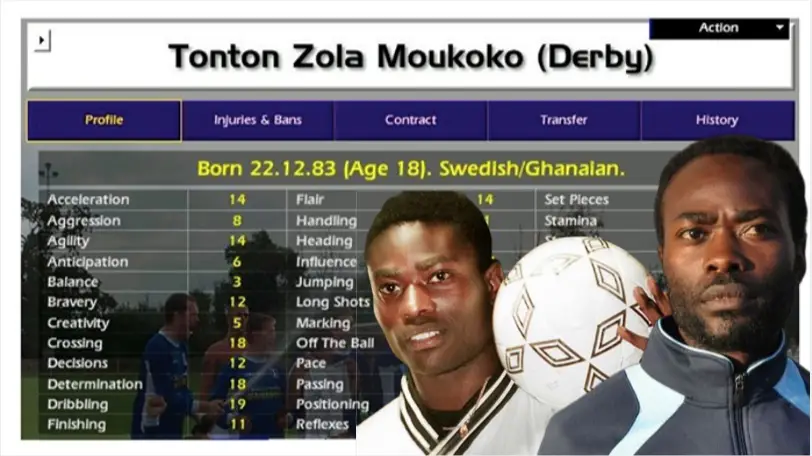 An interview with Tonton Zola Moukoko: The greatest Championship Manager player of all time