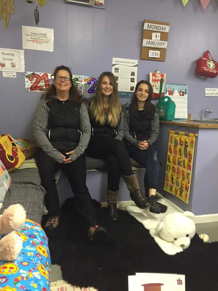 Megan Smith (on the right) is an early years teacher from Portsmouth and she has asthma (