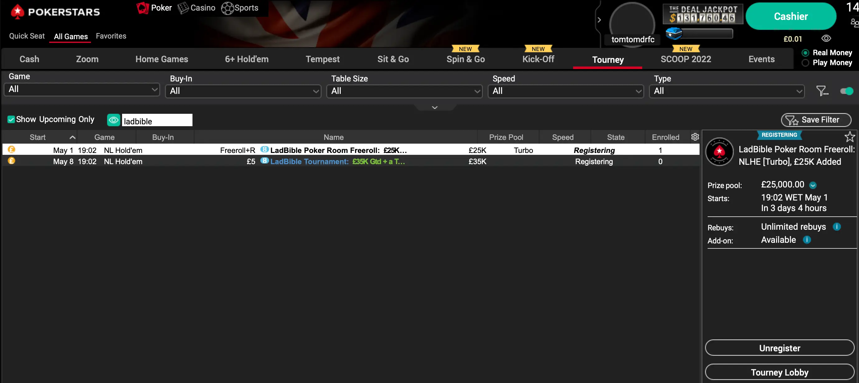 How To Join The LADbible Poker Tournament Lobby