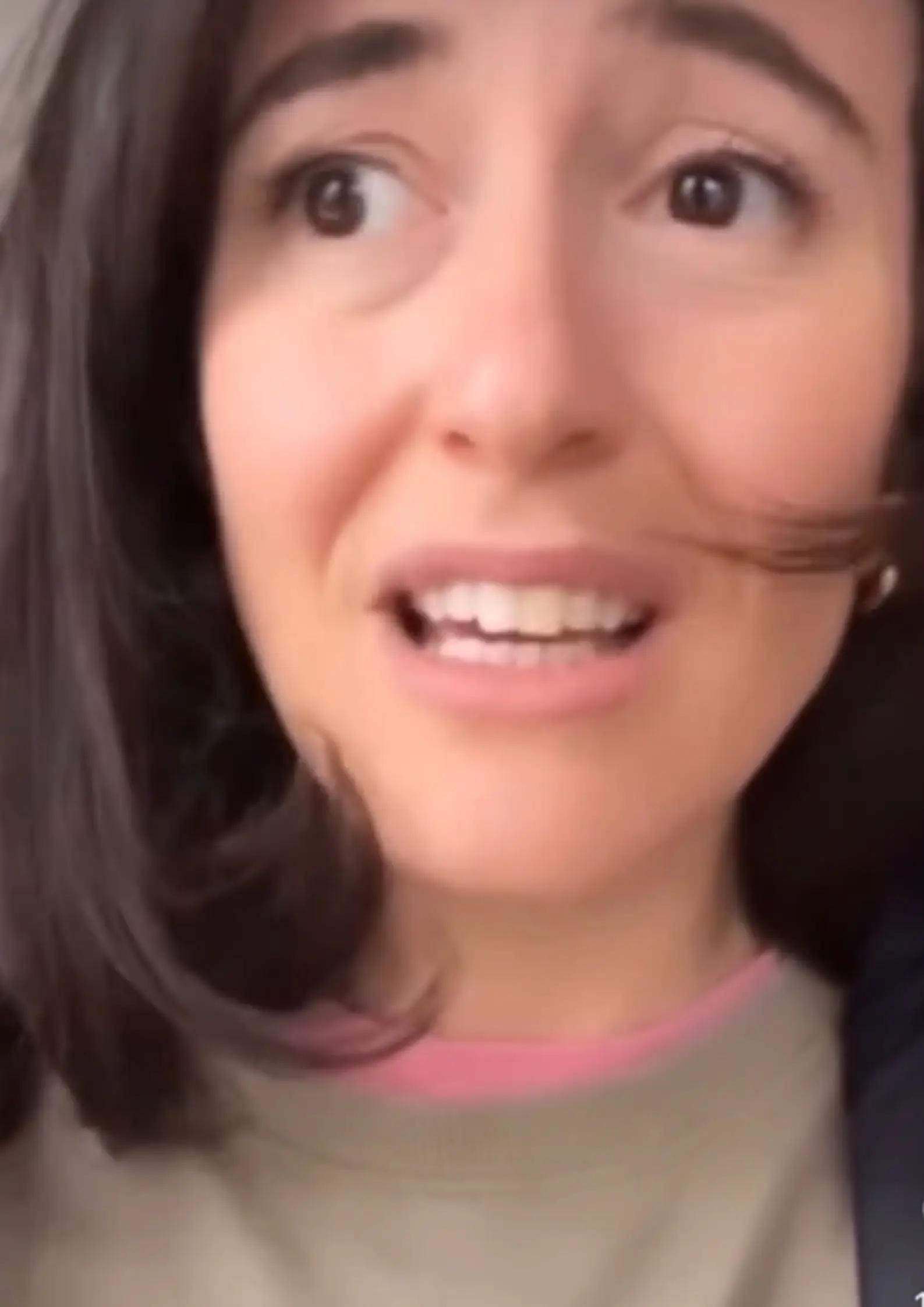 Viewers were in stitches over Carla's mishap. (