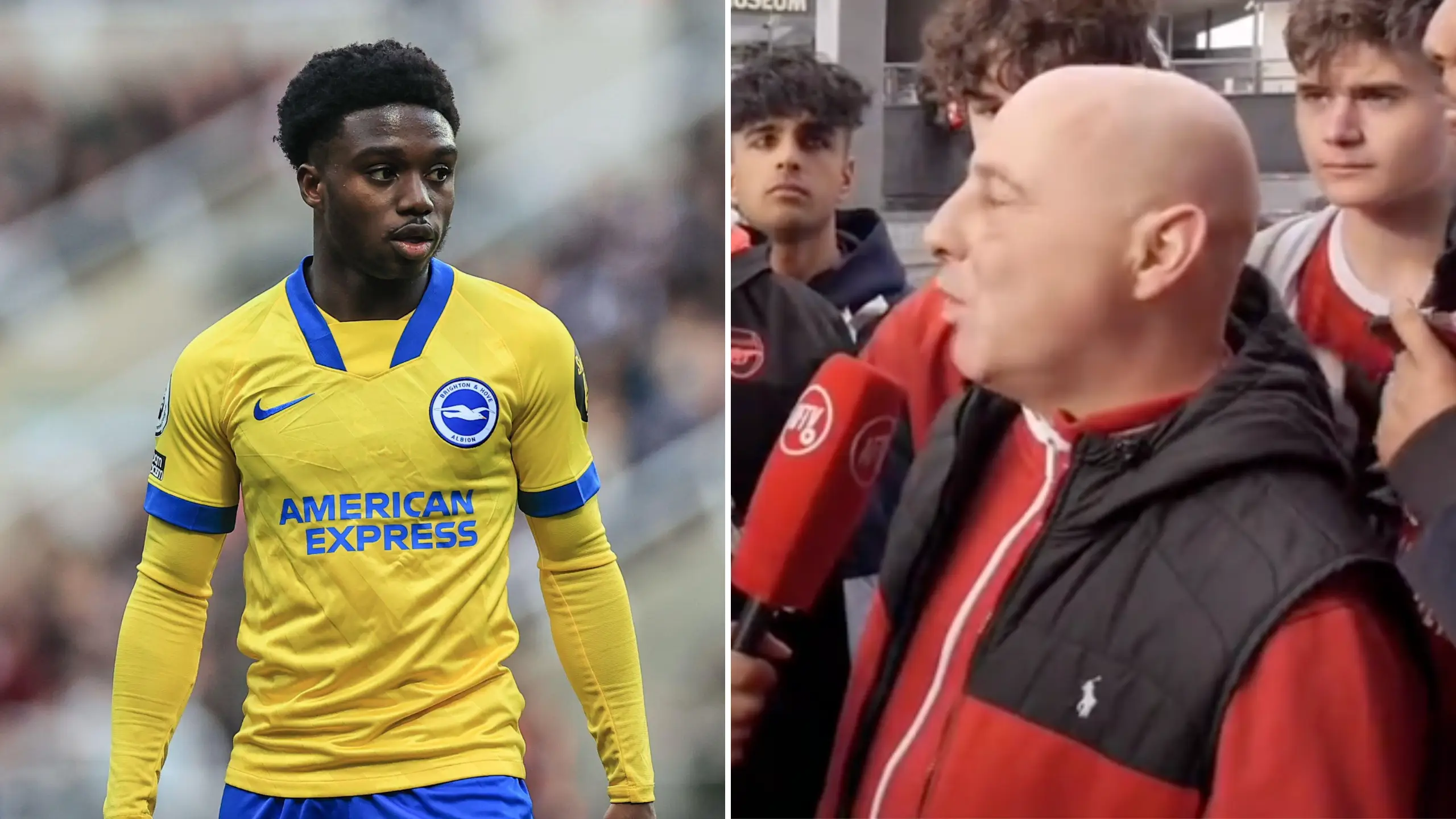 Arsenal Fan Hilariously Blames Chelsea For Loss To Brighton