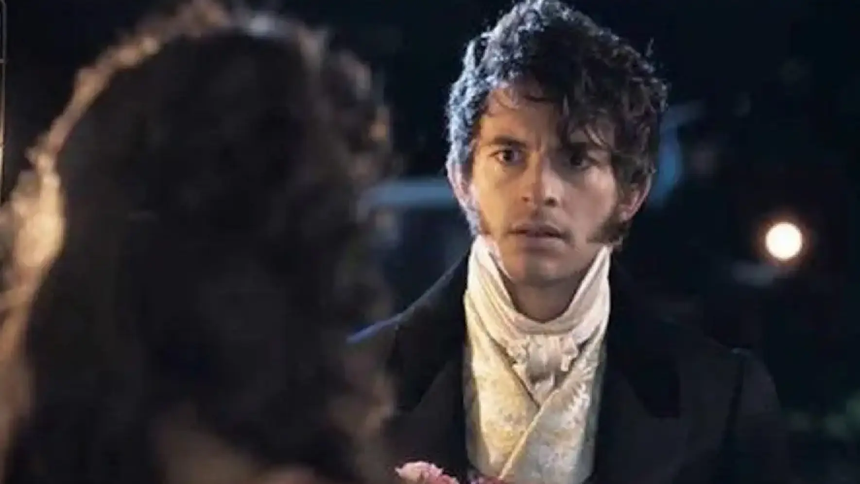 Anthony had side burns in season one (