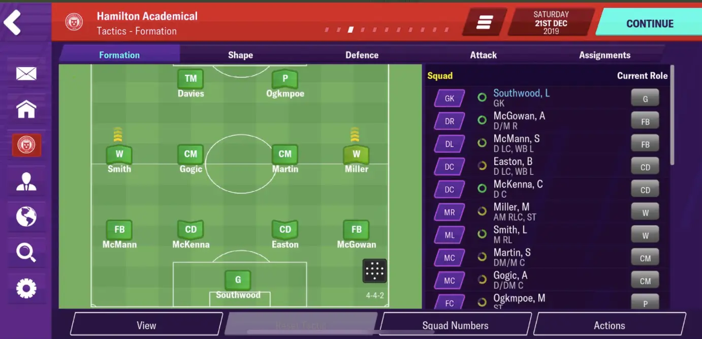 The Hamilton Academical side that lifted the Scottish Premiership in 2019. Image: @JamieTowers8/Twitter