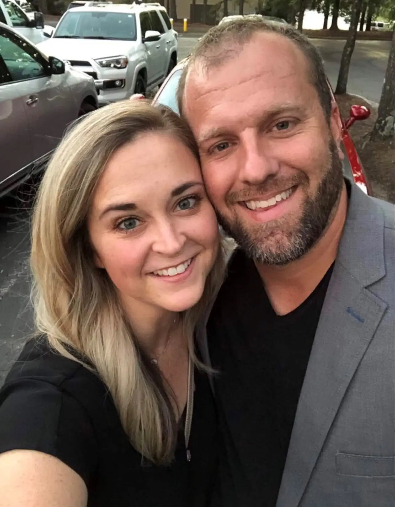 Michael with his wife Haley.