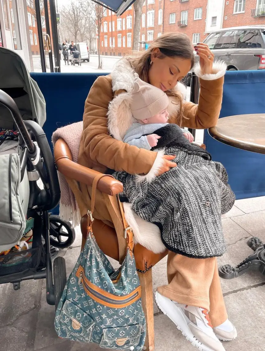 Louise was kept in hospital for a month after doctors 'saved her life' (