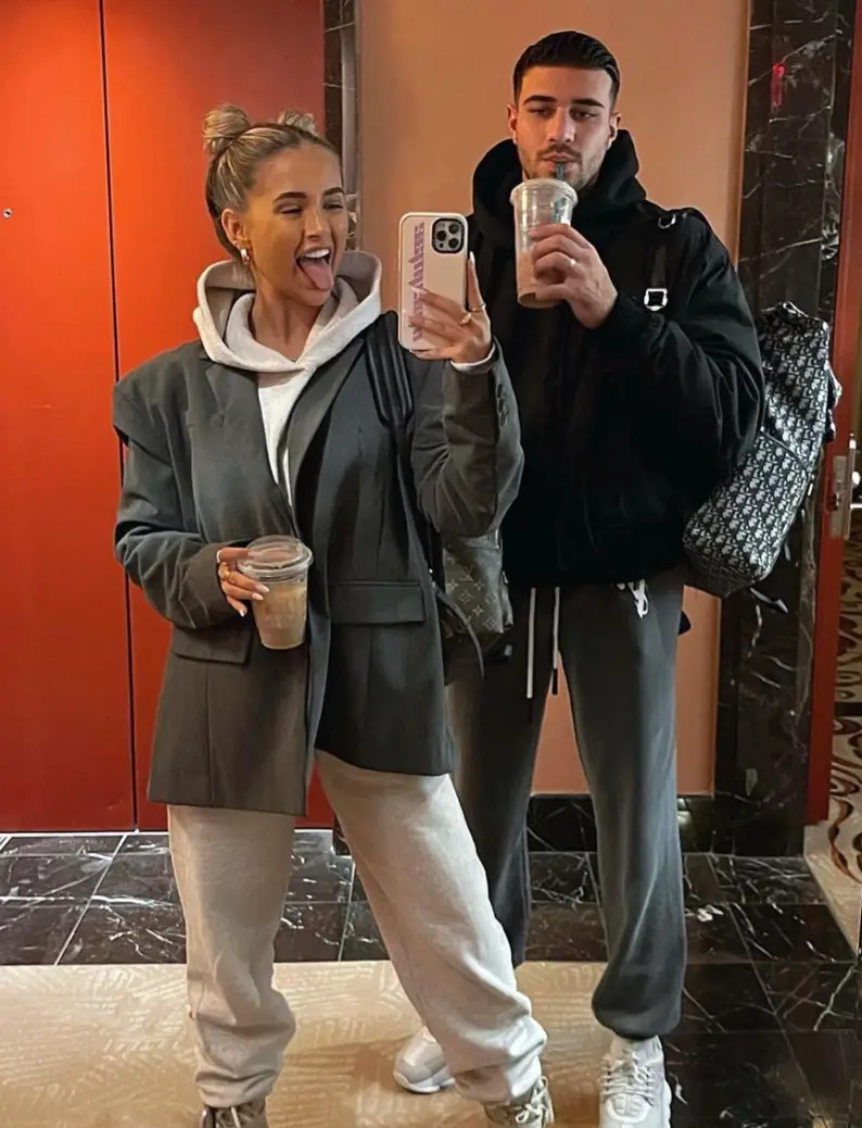 Molly said Tommy had been super supportive (